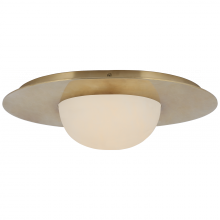 Visual Comfort & Co. Signature Collection KW 4007AB-ALB - Fosse 15&#34; Flush Mount