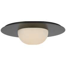 Visual Comfort & Co. Signature Collection KW 4008BZ-ALB - Fosse 21&#34; Flush Mount