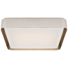 Visual Comfort & Co. Signature Collection KW 4085PN-WG - Precision 20&#34; Square Flush Mount