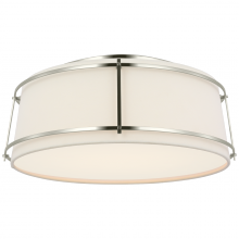 Visual Comfort & Co. Signature Collection S 4687PN-L/FA - Callaway 18&#34; Flush Mount
