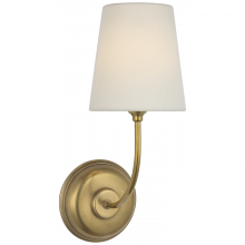 Visual Comfort & Co. Signature Collection TOB 2077HAB-L-CL - Vendome 16&#34; Cordless Single Sconce