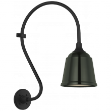 Visual Comfort & Co. Signature Collection TOB 2804MBK/S5-G - Academy 15&#34; Larrabee Barn Light
