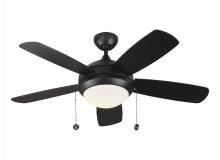 Generation Lighting 5DIC44BKD-V1 - Discus 44&#34; Ceiling Fan