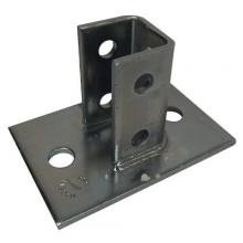 Morris 17450 - Post Bs Sgl Chnnl 2HStndrd 1-5/8&#34; Strut