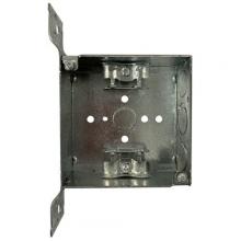 Morris 35841 - 4&#34; Sq Stl Outlt Bxs 1-1/2&#34; DpWld wFM Bkt