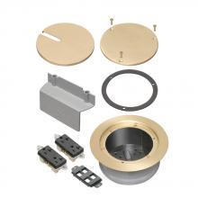 Arlington FLBC5570MB - QUAD REC CVR KIT BRASS