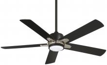 Minka-Aire F619L-CL/BN - Stout - LED 54&#34; Ceiling Fan