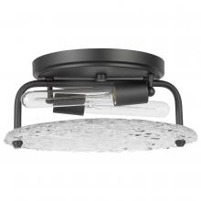 Satco 60/7810 - GLACIER 2LT MED FLUSH