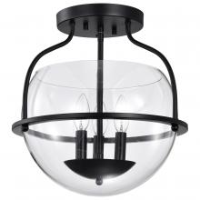 Satco 60/7823 - AMADO 3 LIGHT SEMI FLUSH MOUNT