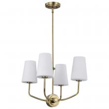 Satco 60/7884 - CORDELLO 4 LIGHT CHANDELIER