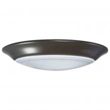 Satco 62/1666 - 7&#34; LED DISK LIGHT BRONZE FINIS