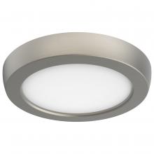 Satco 62/1703 - 9W LED 5&#34; RND BR. NICKEL