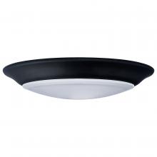 Satco 62/1804 - 7&#34; LED DISK LIGHT BLACK FINISH