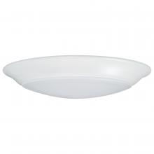 Satco 62/1805 - 7&#34; LED 8W DISK LIGHT WHITE