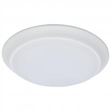 Satco 62/1810 - 10&#34; LED DISK LIGHT WHITE FIN