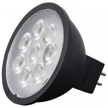 Satco S11398 - 6.5MR16/LED/40&#39;/830/12V/BLACK
