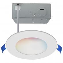 Satco S11560 - 9WLED/DW/4/RGBTW/RND/WH