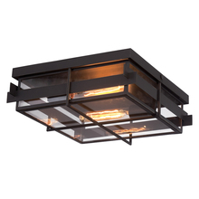 Eurofase 28055-013 - MULLER,OUTDR,2LT FLUSHMNT,BRZ