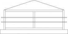 Arroyo Craftsman BEC-15WO-RC - 15&#34; bexley column mount