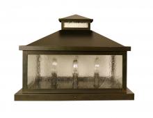 Arroyo Craftsman CAC-16WO-RB - 16&#34; canterbury column mount