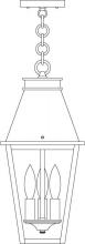 Arroyo Craftsman CRH-8CS-RB - 8&#34; croydon pendant