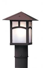 Arroyo Craftsman EP-7AF-RB - 7&#34; evergreen post mount with classic arch overlay