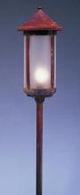 Arroyo Craftsman LV24-B6LWO-RB - low voltage 6&#34; berkeley long body stem mount