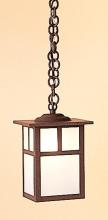 Arroyo Craftsman MH-6TRM-BK - 6&#34; mission pendant with T-bar overlay