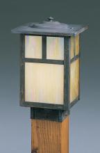 Arroyo Craftsman MPC-7ETN-BZ - 7&#34; mission square post cap without overlay (empty)