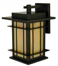 Arroyo Craftsman OPB-9F-RB - 9&#34; oak park wall mount