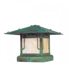Arroyo Craftsman PDC-12GRC-VP - 12&#34; pagoda column mount