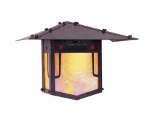 Arroyo Craftsman PDW-12GRC-S - 12&#34; pagoda flush wall mount