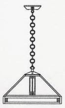 Arroyo Craftsman PH-18CS-BZ - 18&#34; prairie pendant