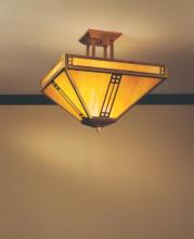 Arroyo Craftsman PIH-15CR-P - 15&#34; prairie inverted ceiling mount