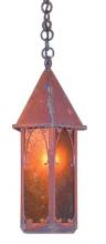 Arroyo Craftsman SGH-7M-BZ - 7&#34; saint george pendant
