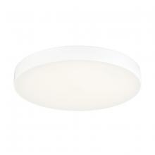 Jesco CM404RA-07R-3090-WH - JESCO Flush Mount LED 7&#34; Round Trimless Rim 15W 3000K 90CRI WH