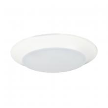 Jesco CM405RA-L-SW5-WH - JESCO Flush Mount LED 8&#34; Round Disk 27W 5CCT 90CRI WH