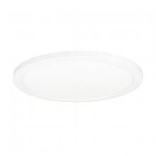 Jesco CM408RA-12R-120V-SW3-WH - JESCO Flush Mount LED 12&#34; Round Slim Trim 22W 3CCT 90CRI WH