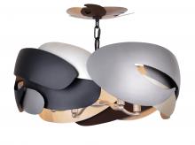 Minka George Kovacs P1333-780 - Metalo Misto 20&#34; 4 Light Semi Flush