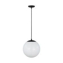 Visual Comfort & Co. Studio Collection 6022-112 - Leo - Hanging Globe Large One Light Pendant with White Glass