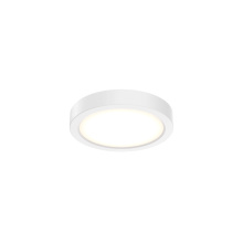 Dals CFLEDR06-CC-WH - 6 Inch Round Indoor/Outdoor LED Flush Mount