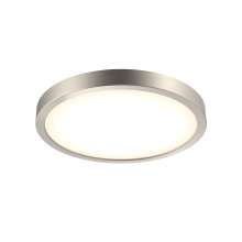 Dals CFLEDR10-CC-SN - 10 Inch Round Indoor/Outdoor LED Flush Mount