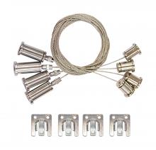 Nuvo 65/593 - 4&#39; - Suspension Kit for LED Backlit Flat Panel Fixtures