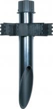 Nuvo SF76/640 - 2&#34; Diameter Mounting Post- PVC- Dark Broze Finish