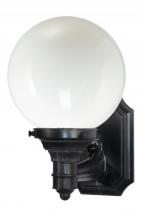 Wave Lighting S26SL-BK - EVERSTONE WALL LANTERN BLACKSTONE W/OPAL LENS