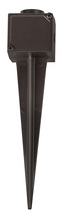 Hinkley 0013-JBBZ - 9&#34; Ground Spike with Junction Box