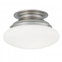 ELK Home 5370-BN-SO - Clayton 12&#39;&#39; Wide 2-Light Flush Mount - Brushed Nickel