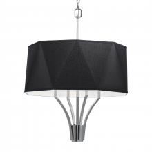 ELK Home 8292-PN-BS - Diamond 21&#39;&#39; Wide 4-Light Chandelier - Polished Nickel