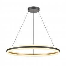 ELK Home 85045/LED - Light Ring 33&#39;&#39; Wide LED Pendant - Matte Black