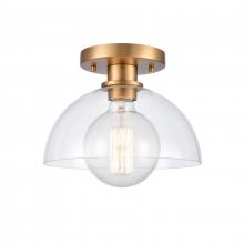 ELK Home 89914/1 - Julian 10&#39;&#39; Wide 1-Light Semi Flush Mount - Brushed Gold